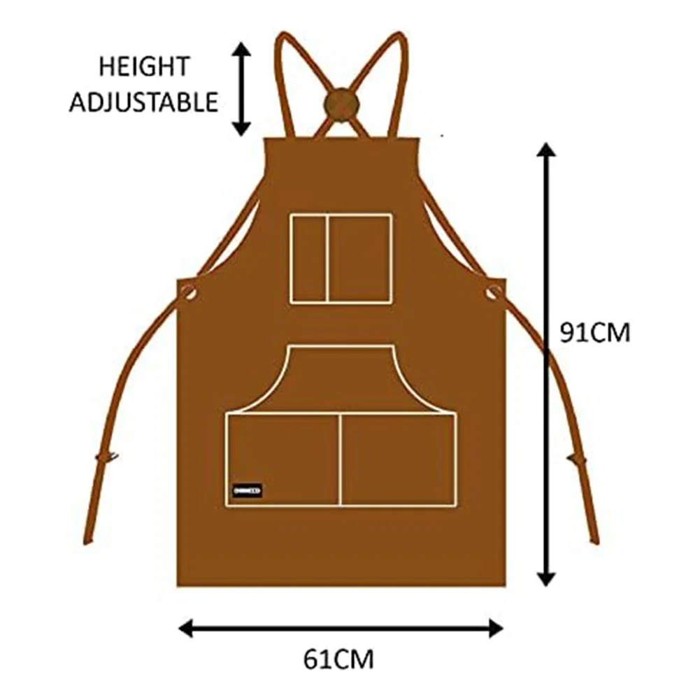 Cowhide Leather Industrial Use - Leatherwork Apron ulasan dan harga