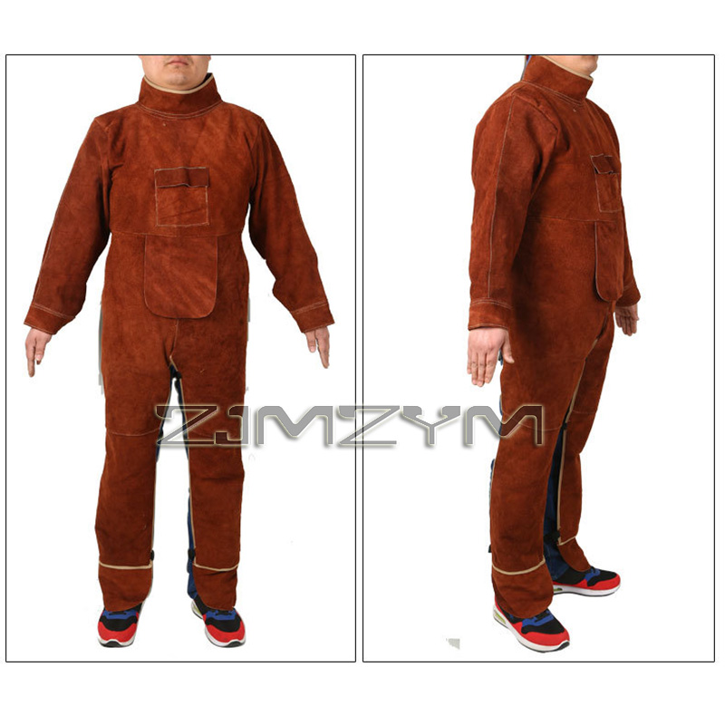 Cowhide Leather Welding Suit W - Leatherwork Apron ulasan dan harga