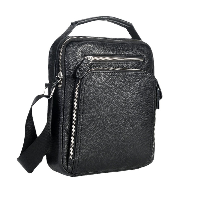 Waterproof top-grain cowhide m - Leather Work Bag Men ulasan dan harga