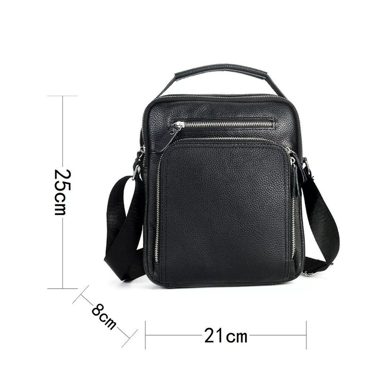 Waterproof top-grain cowhide m - Leather Work Bag Men ulasan dan harga