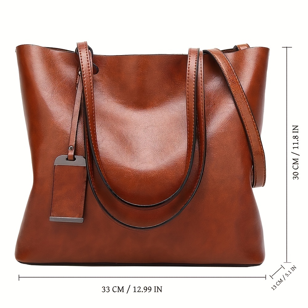 Fashionable Classic Retro Leat - Leather Work Bag Women ulasan dan harga