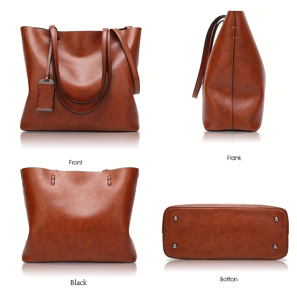 Fashionable Classic Retro Leat - Leather Work Bag Women ulasan dan harga