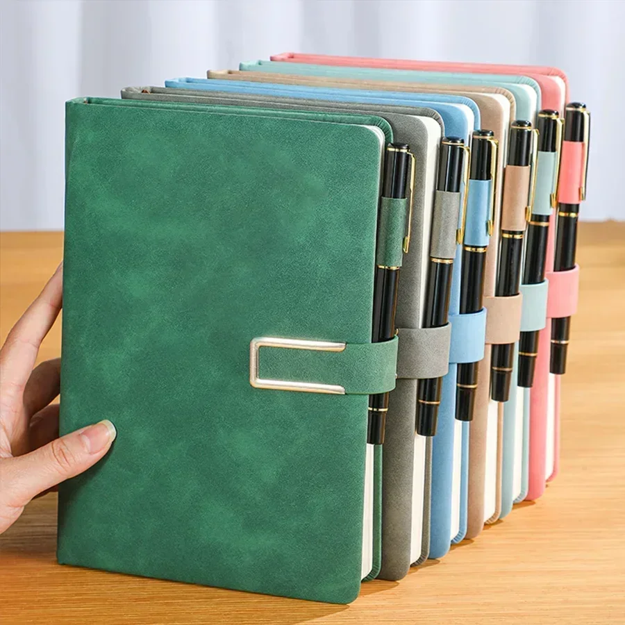 1pcs Soft-Cover Vintage A5 Lea - Leather Work Notebook ulasan dan harga