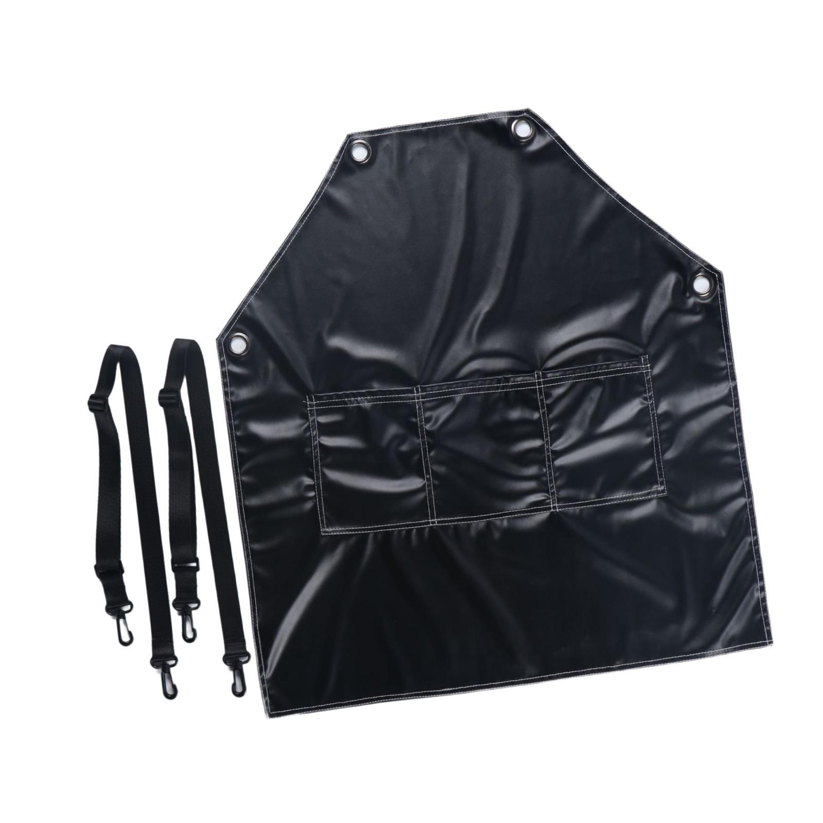 PU Leather Apron Premium Fashi - Leatherwork Apron ulasan dan harga