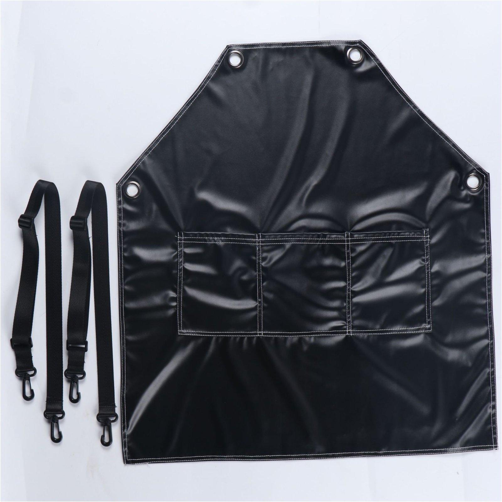 PU Leather Apron Premium Fashi - Leatherwork Apron ulasan dan harga